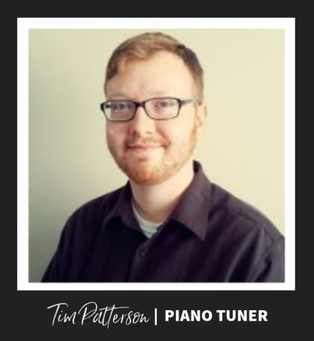 Piano Tuner, Tim Patterson- Tim's Precision Piano Tuning, Lansing, Michigan 